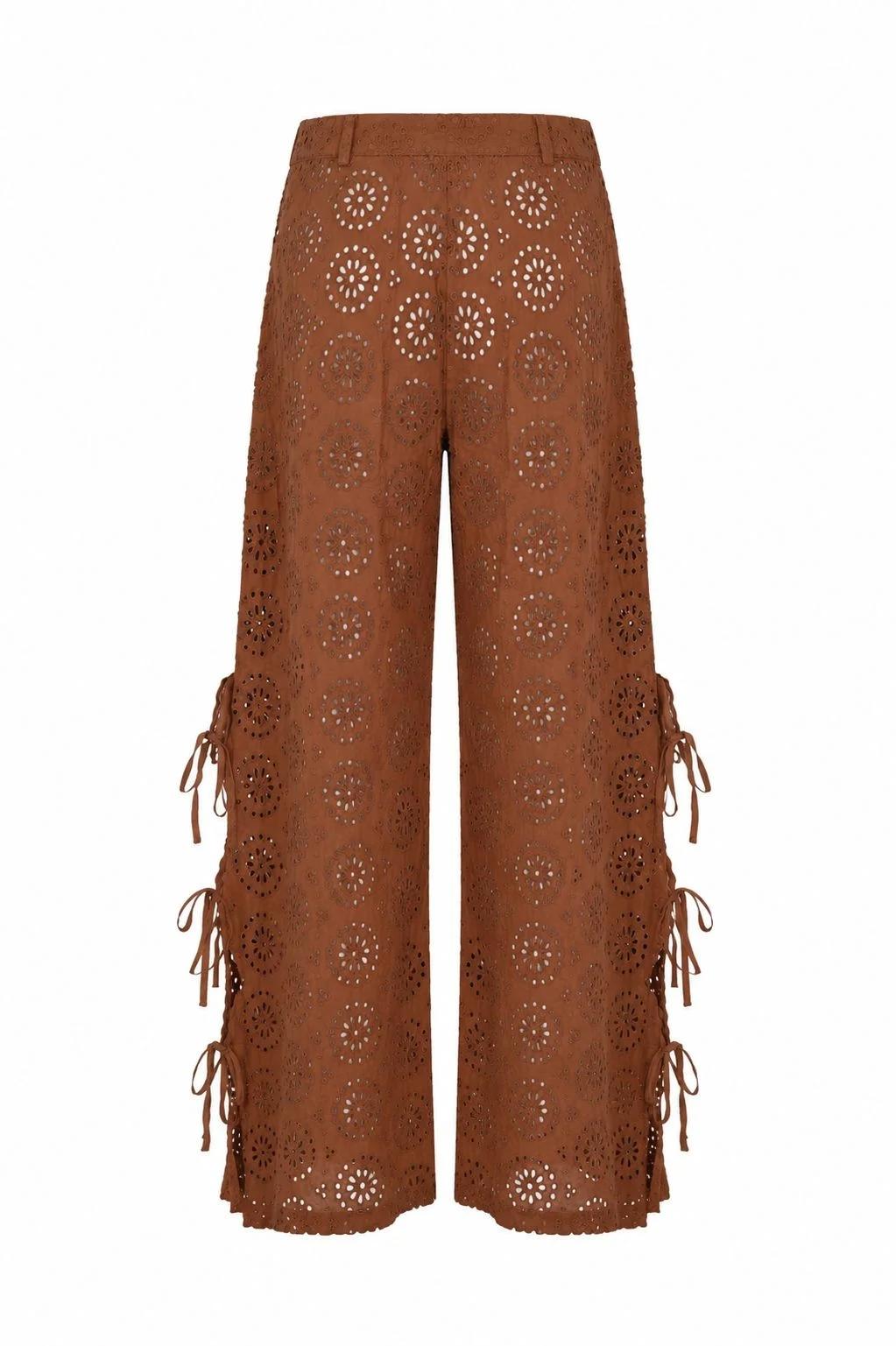Pantaloni Mc2 Saint Barth in pizzo sangallo KII0001 02230L MC2 SAINT BARTH
