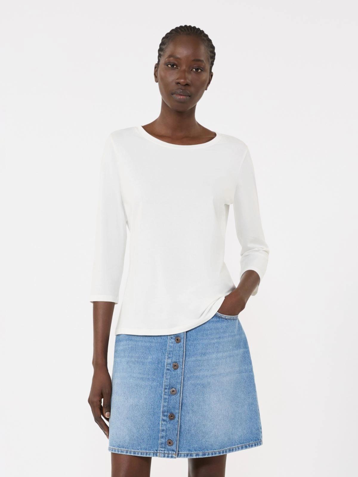 WKDMULTIA<BR/>T-shirt in cotone stretch WKDMULTIA 001 WEEKEND