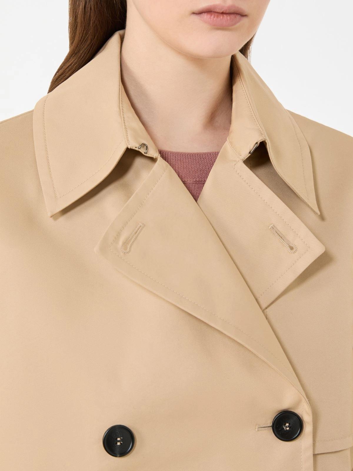 WKDBIGLIA<BR/>Trench crop in gabardina antigoccia WKDBIGLIA 003 WEEKEND