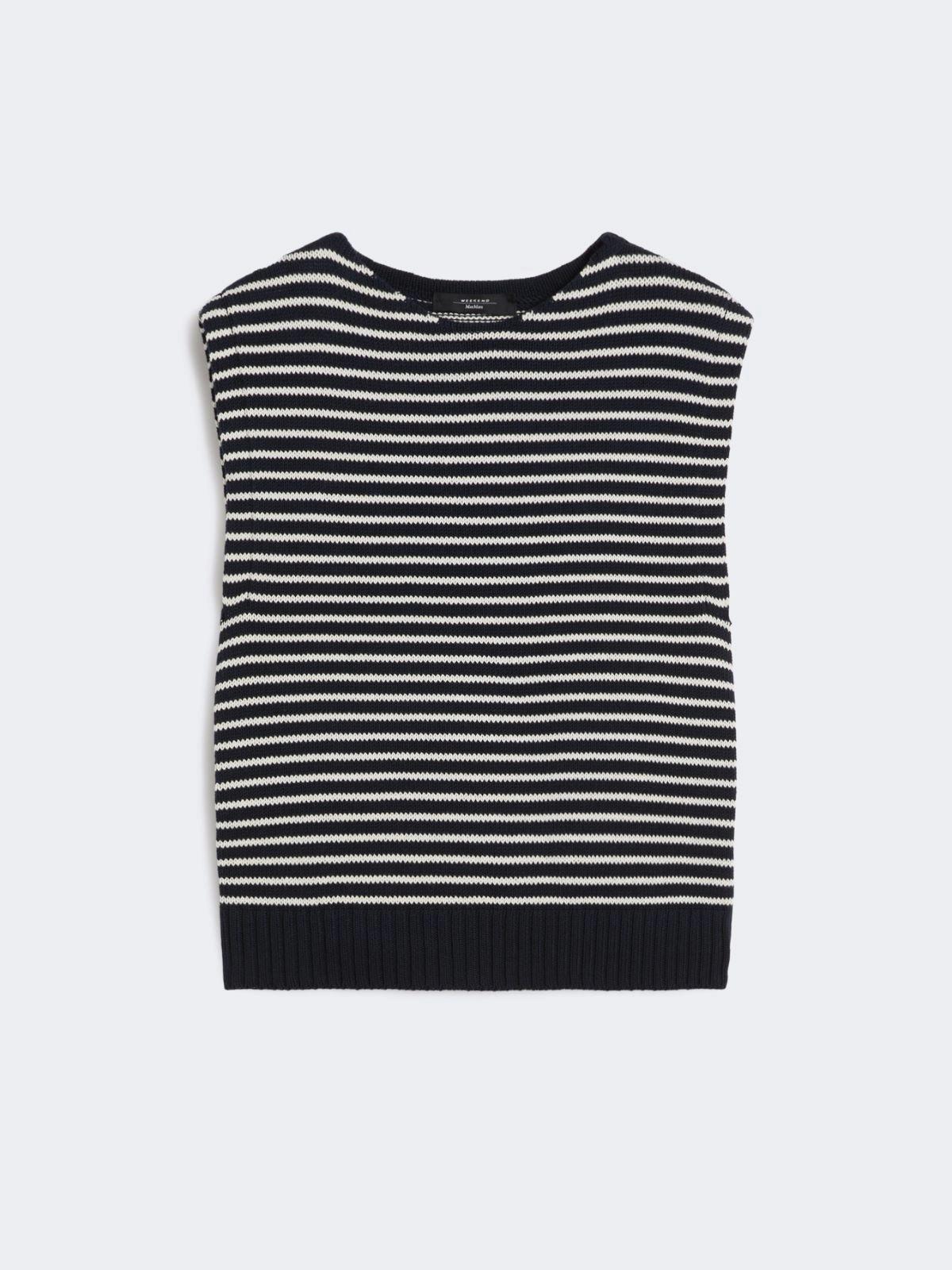 WKDLANDA<BR/>Gilet in filato di cotone WKDLANDA 010 WEEKEND
