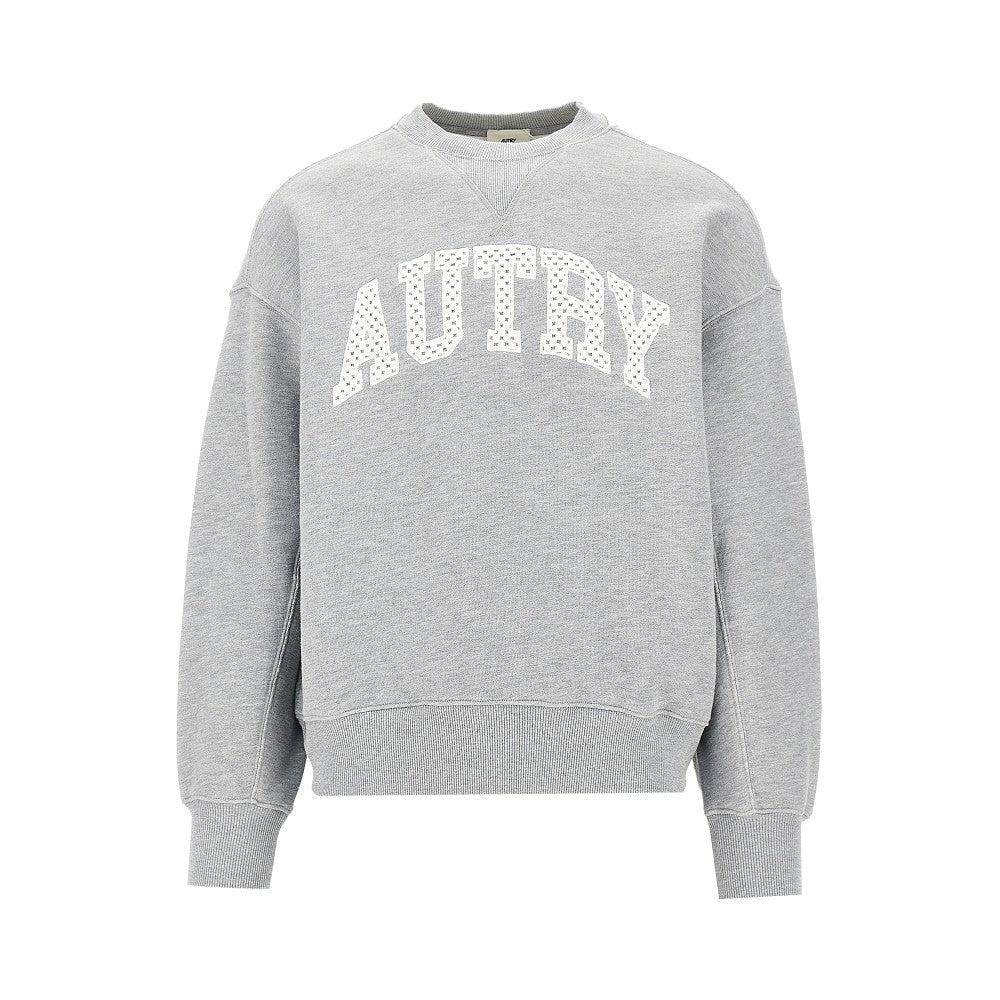 Felpa College con logo macramé SWPX 036D AUTRY ACTION SHOES