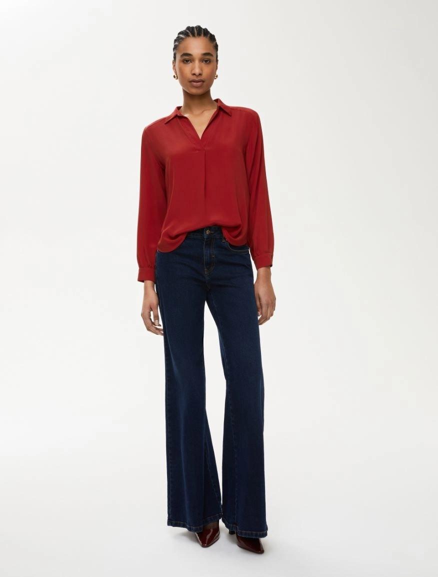 JEANS OVER FLARED BIANCABLU 001 IBLUES