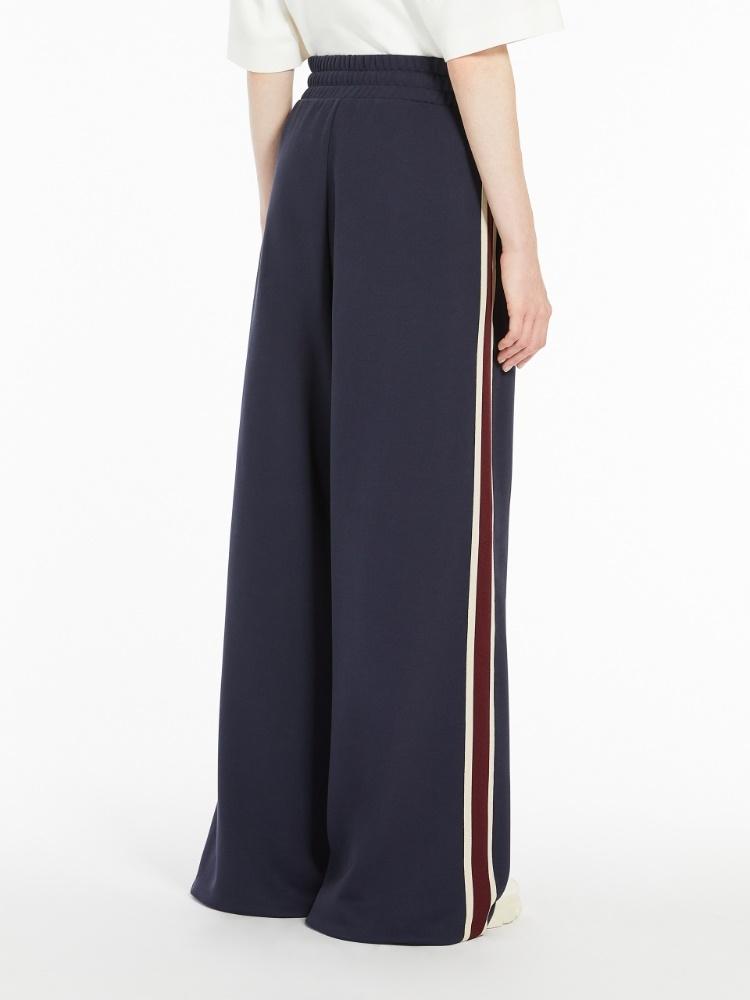 Pantalone donna ampio in jersey di cotone MARSALA 002 WEEKEND