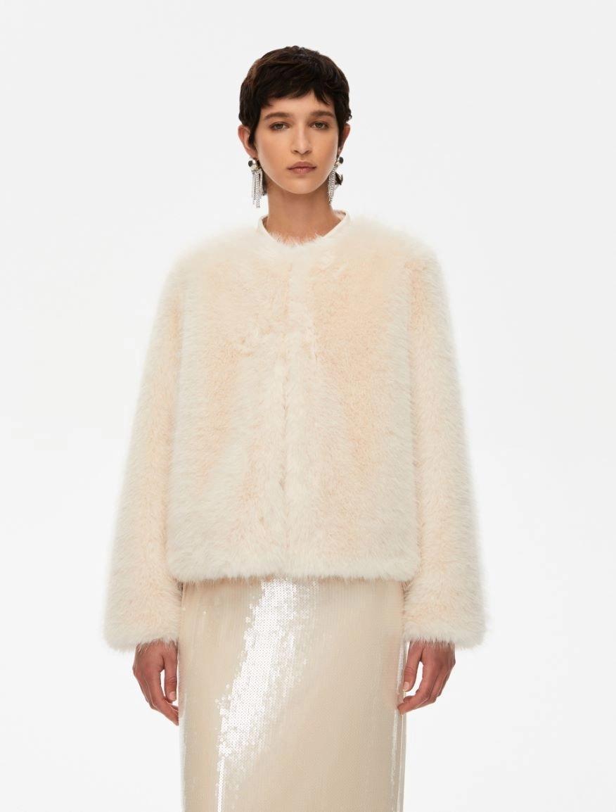 Giacca in eco pelliccia OVIDIO 001 IBLUES