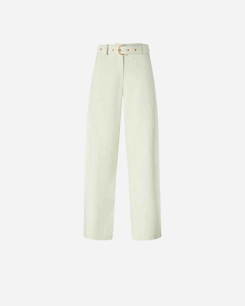 Pantaloni con cintura<BR/> 106492A2W6 S79 PINKO