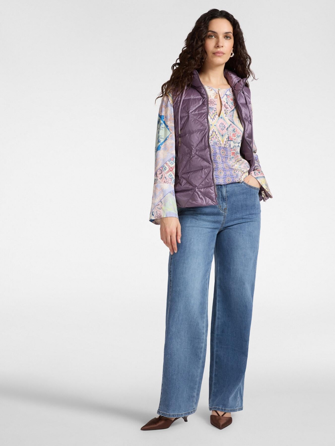 Piumino lightweight senza maniche<BR/> F806P000192N F9 ELENA MIRO