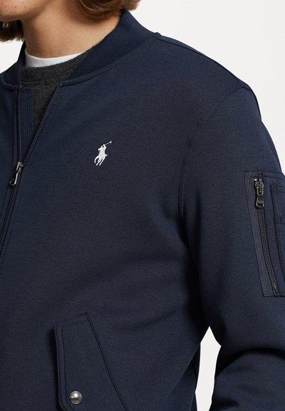 Felpa uomo in misto cotone con zip