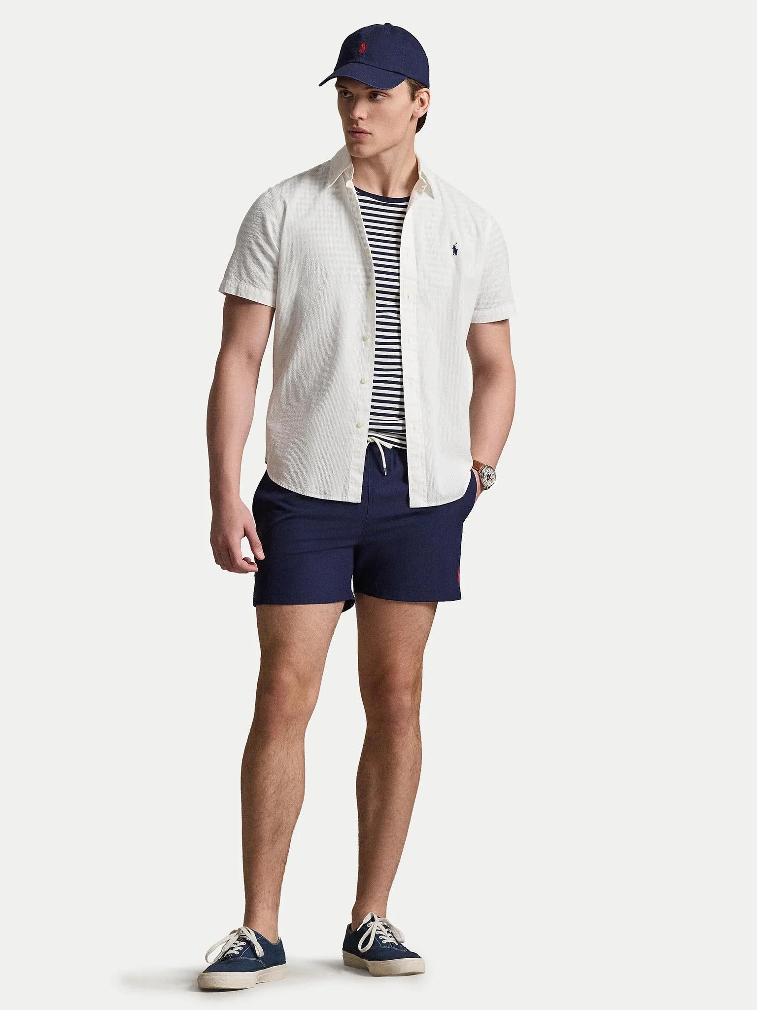 Costume da bagno in tessuto tecnico 710B16721 004 RALPH LAUREN