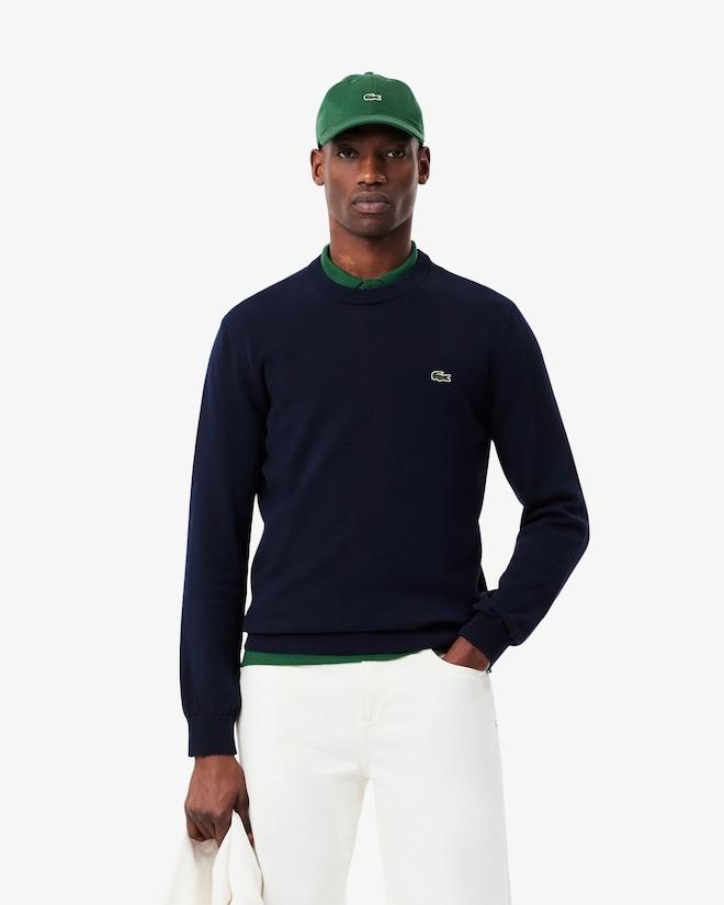 Pullover uomo in misto cotone AH0128 166 LACOSTE