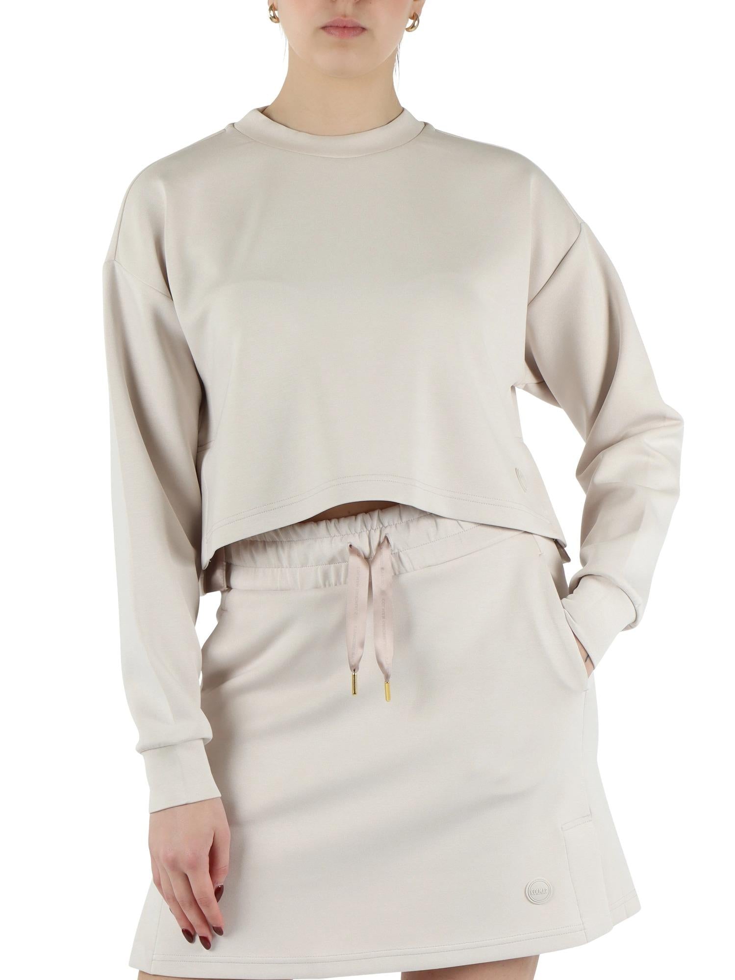 Felpa cropped in misto modal 92861YH 756 COLMAR