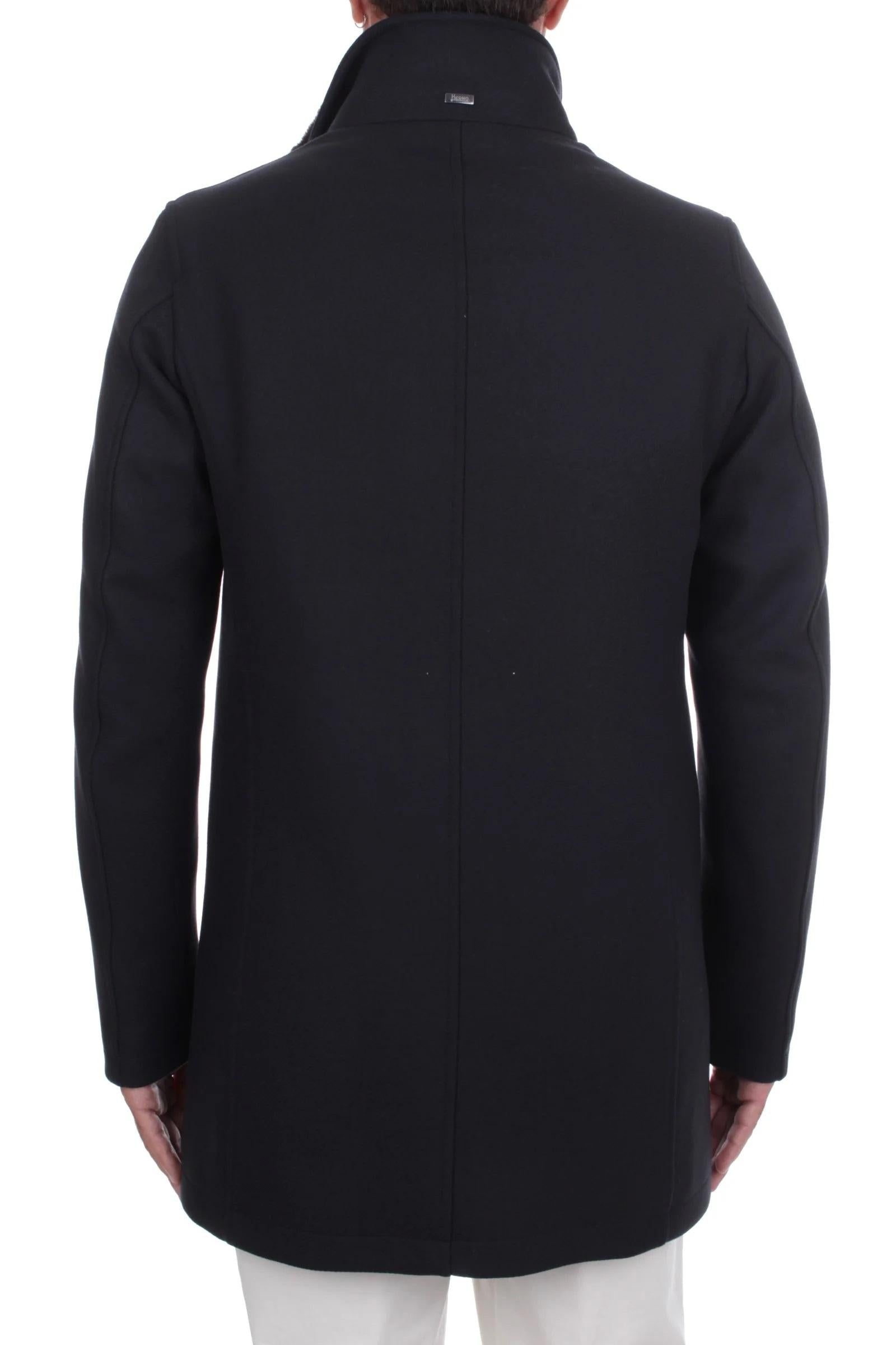 Cappotto uomo in misto lana CA000185U 9200 HERNO