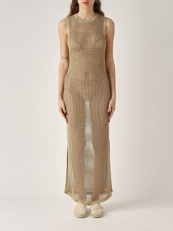 Abito donna Eileen in maglia lurex <BR/> EIE0001 08725L MC2 SAINT BARTH