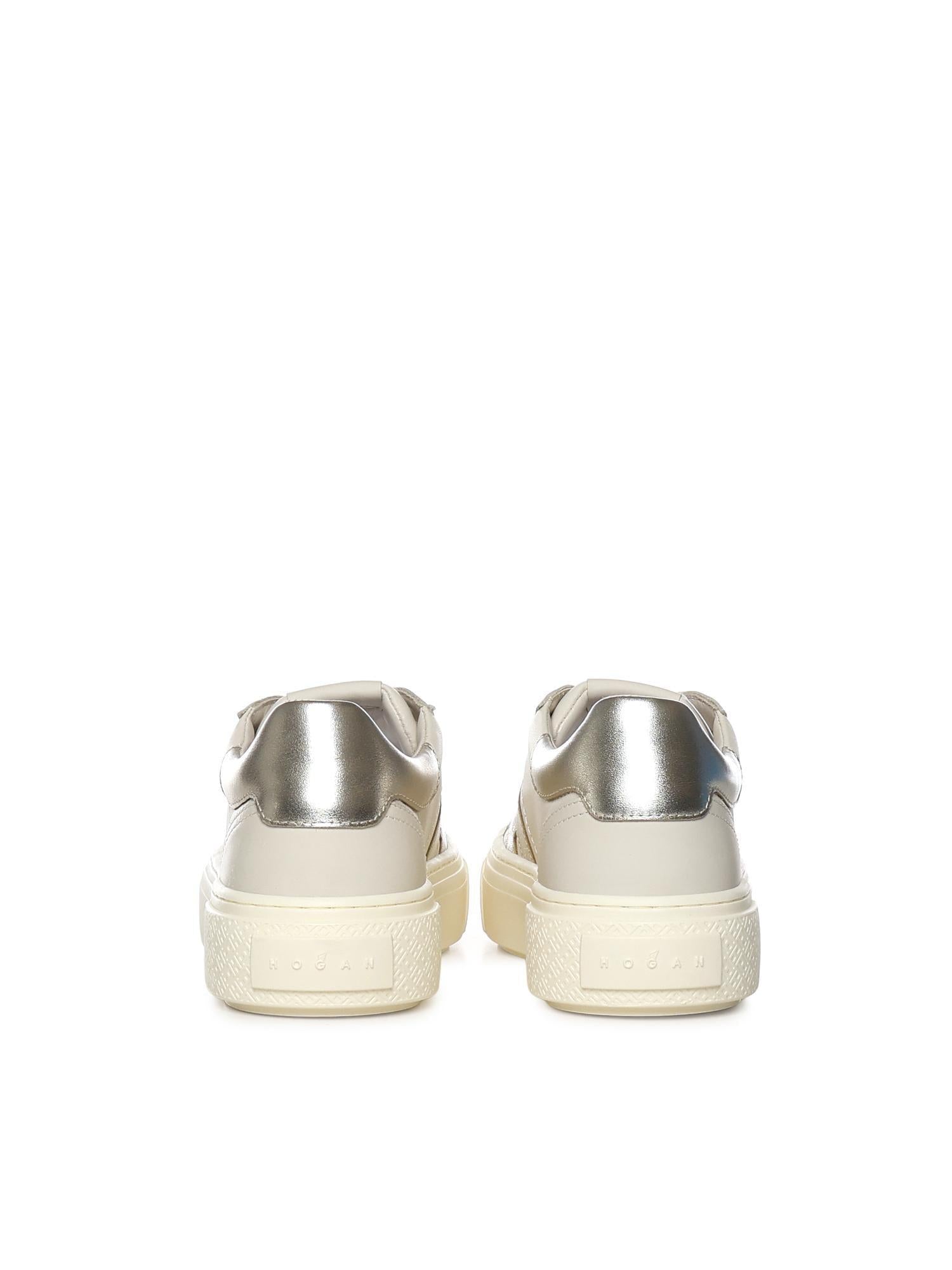 Sneakers Hogan Crosswind<BR/>Avorio, Argento HXW7050GB00V1L 022E HOGAN