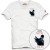 T-shirt da uomo in cotone con stampa