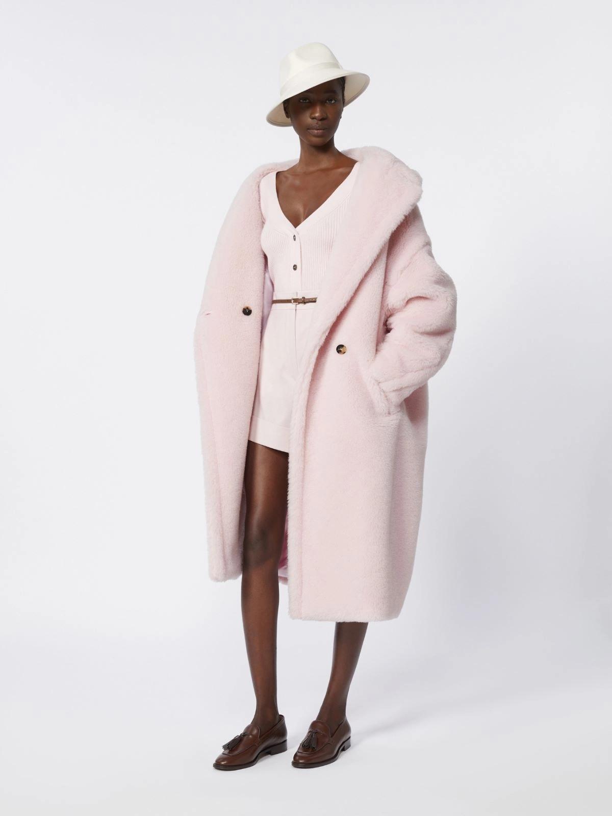 TEDGIRL<BR/>Teddy Bear Icon Coat in alpaca e lana TEDGIRL 030 MAX MARA