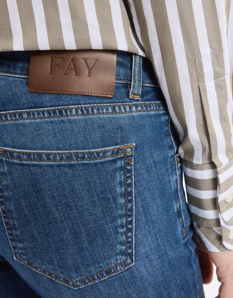 Jeans donna 5 Tasche Stretch<BR/> NTW8650520LXCJ U604 FAY