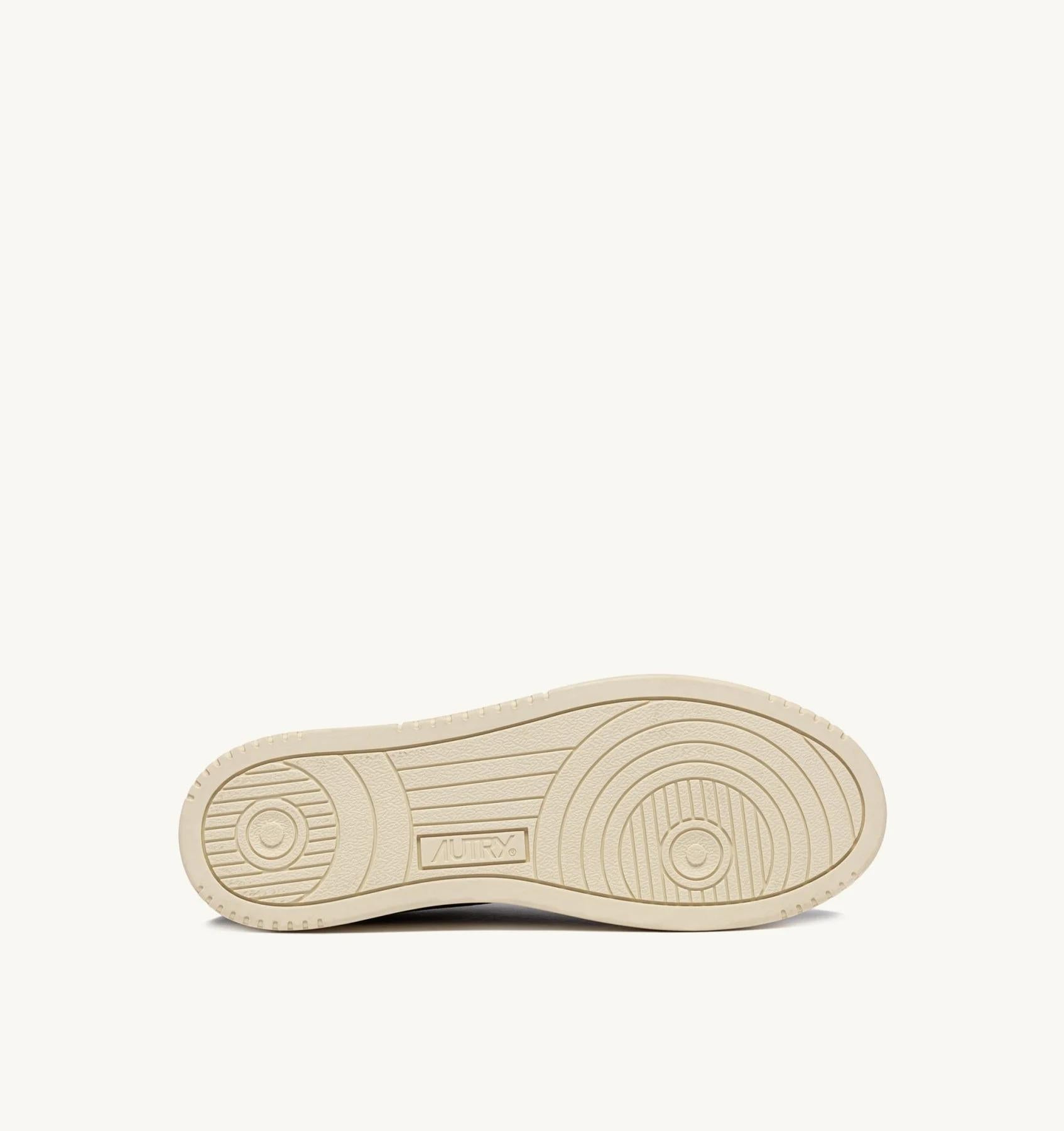 SNEAKERS MEDALIST LOW IN SUEDE VISCHIO E OFF WHITE<BR/> AULM UH04 AUTRY ACTION SHOES
