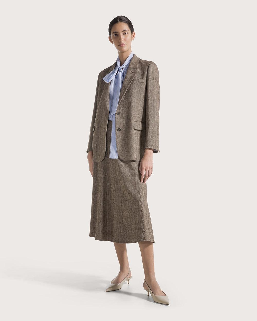 Blazer monopetto oversize GI0895160254 065 SEVENTY