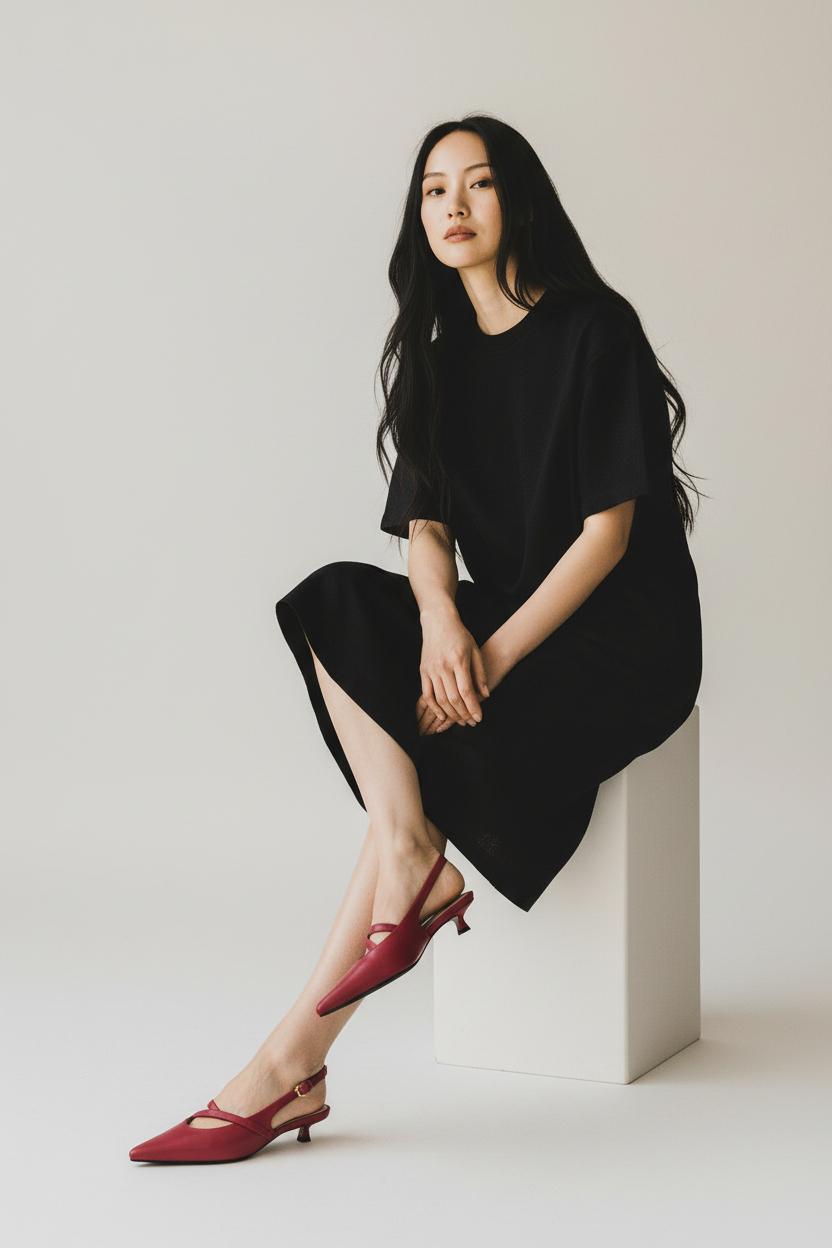 Scarpa con tacco Ginko E4U0R210201 R02 COCCINELLE