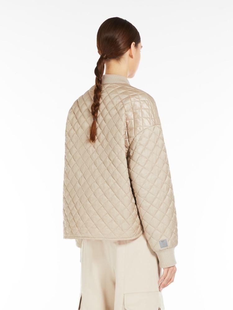Bomber donna reversibile imbottito in tela antigoccia LICIA 024 MAX MARA THE CUBE