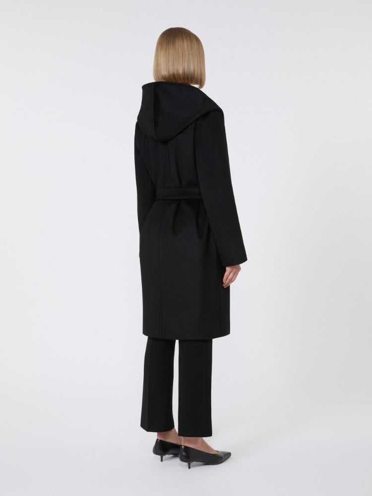Cappotto con cappuccio in lana NEWMANG 013 MAX MARA STUDIO