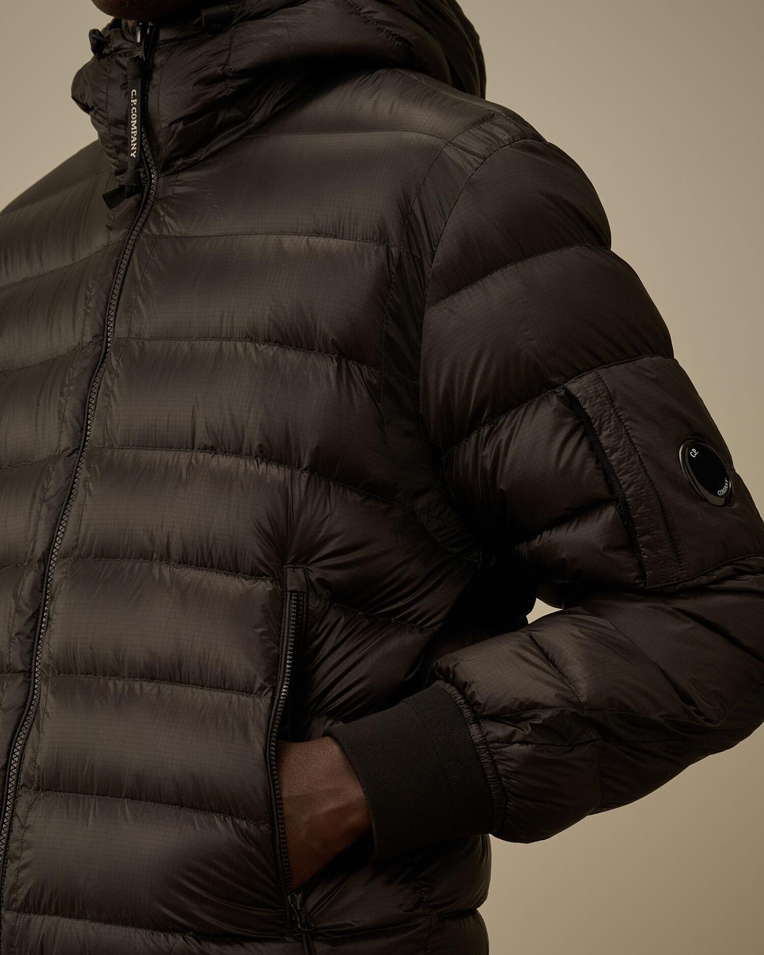 D.D. Shell Hooded Down Jacket<BR/> CMOW002A 999 C.P. COMPANY