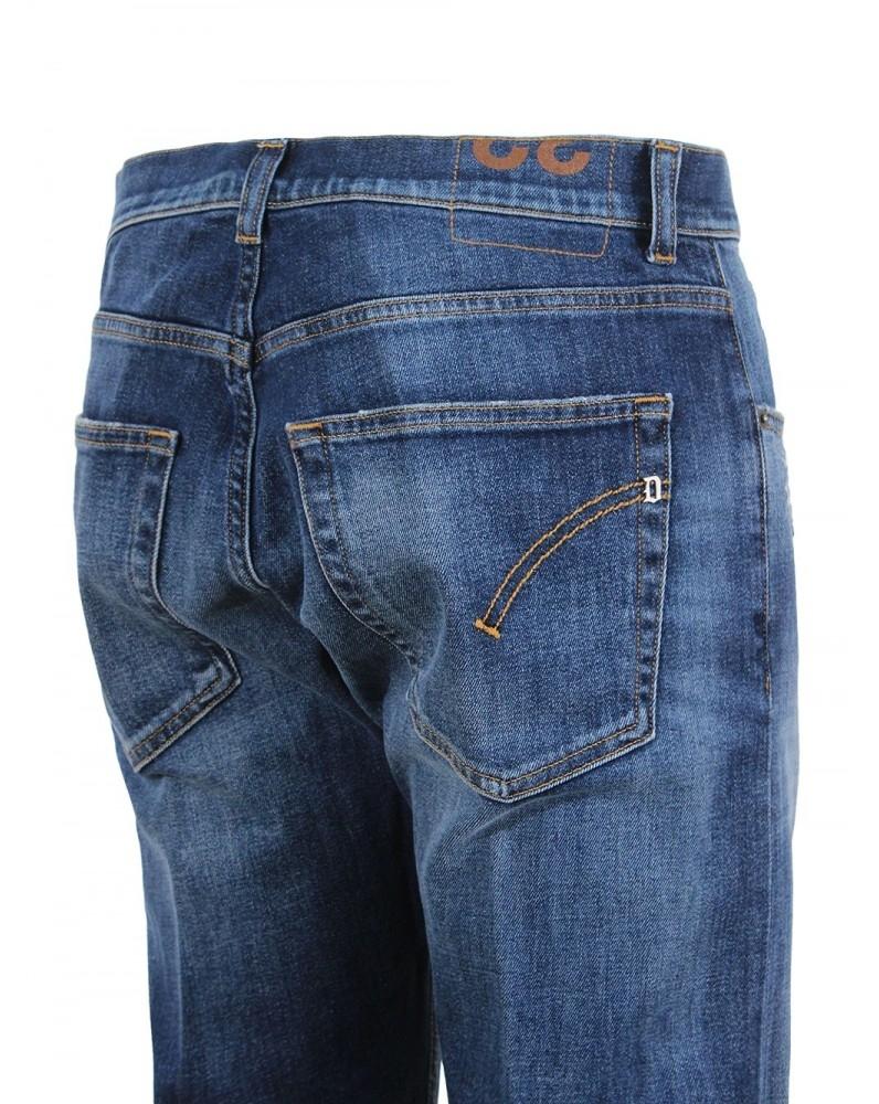 Jeans Dian carrot in denim fisso