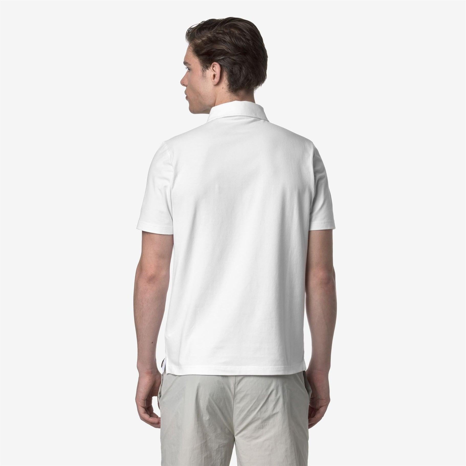 Polo vincelle in cotone elasticizzato K5147NW 001 K-WAY