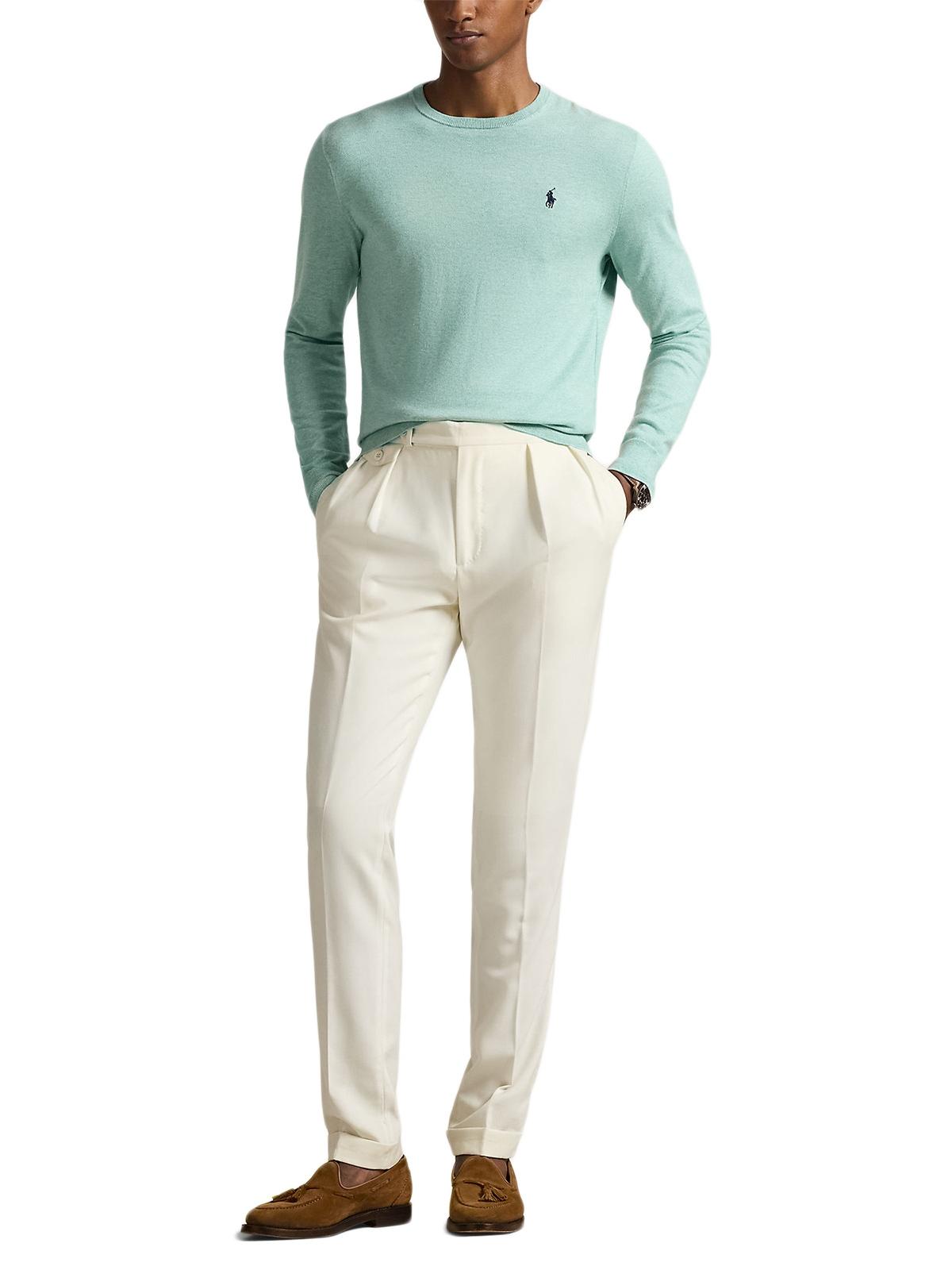 Maglia in cotone effetto texture 710890558 513 RALPH LAUREN