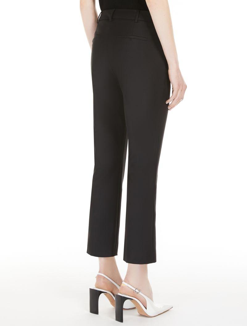 Pantalone flare in cotone stretch<BR/> ASIAGO 005 SPORTMAX