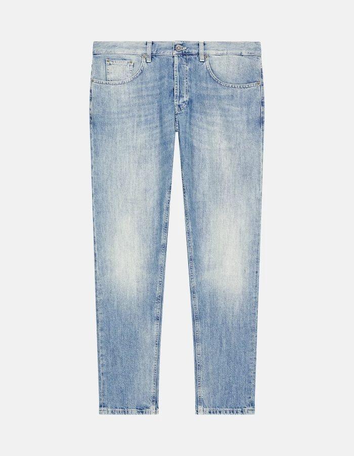 Jeans Dian carrot in denim fisso