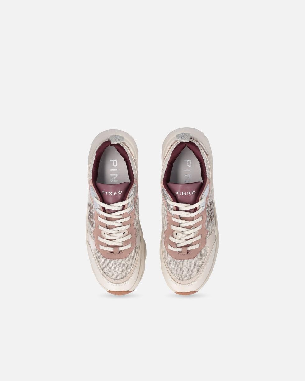 Sneakers con logo Love Birds<BR/> SS0167P132 DE9 PINKO