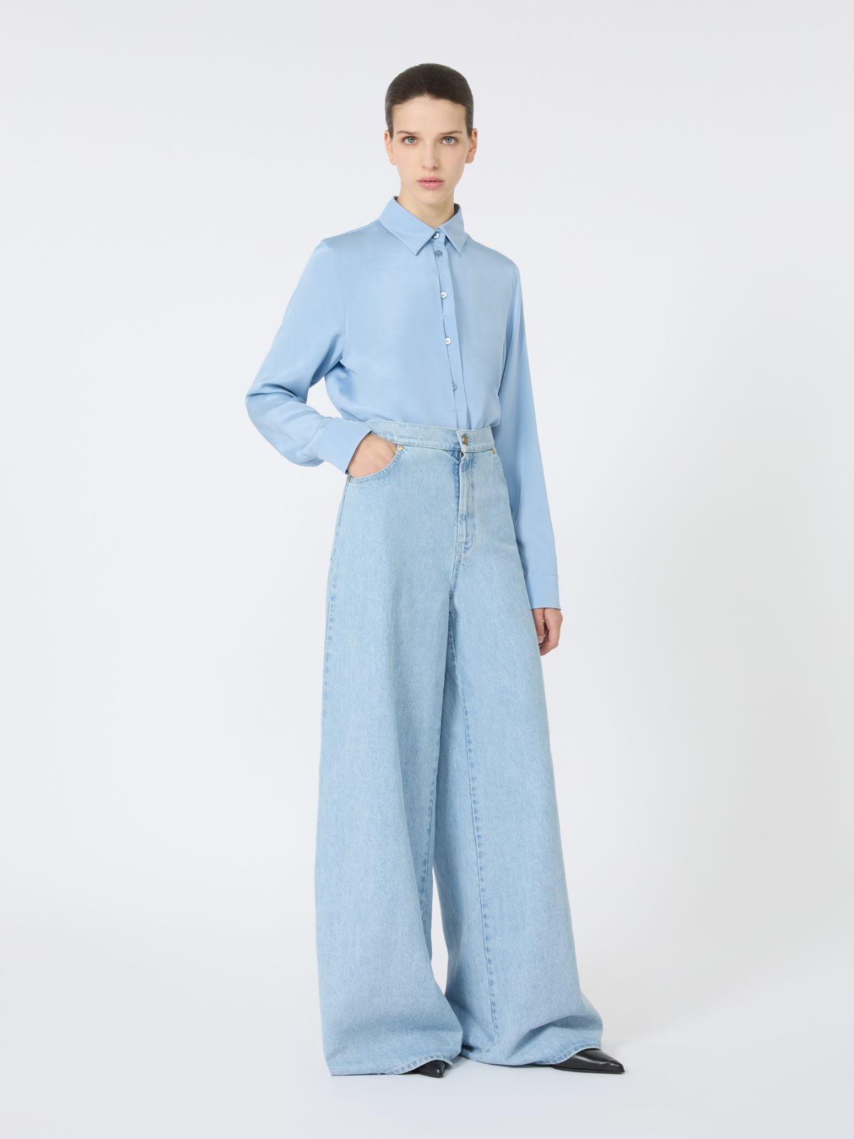 Camicia in cady di seta stretch AVION 008 MAX MARA