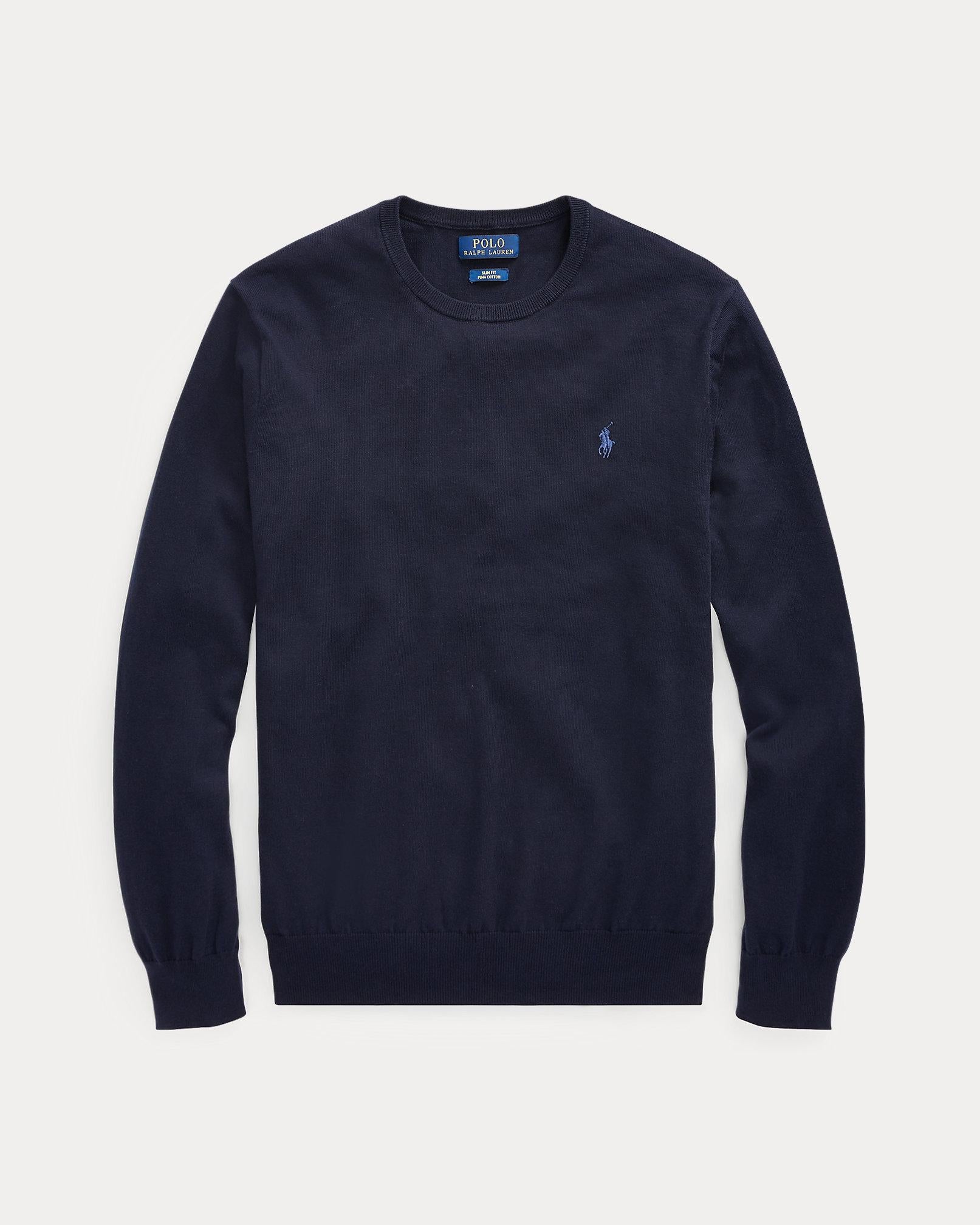 Maglia in cotone Slim-Fit 710684957 001 RALPH LAUREN