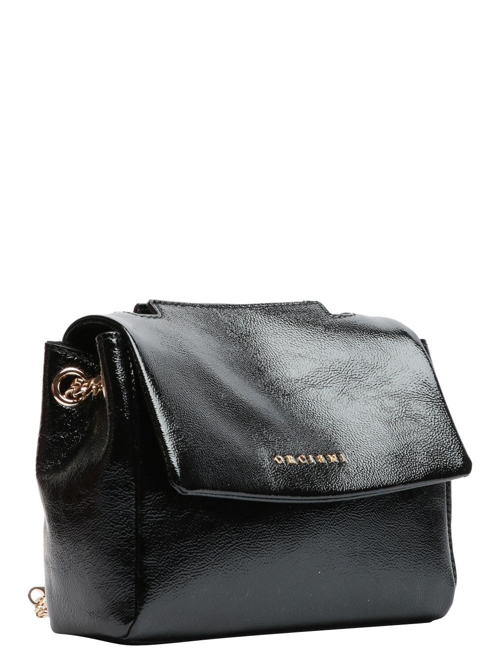 Borsa Sveva Sense Mini in Pelle Nera<BR/> BC2019VYL NERO ORCIANI