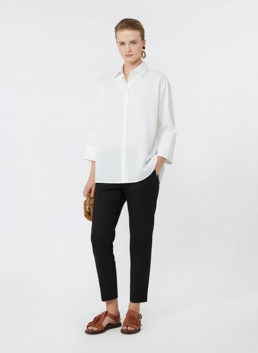 Pantalone slim fit in cotone stretch WKDCECCO 006 WEEKEND