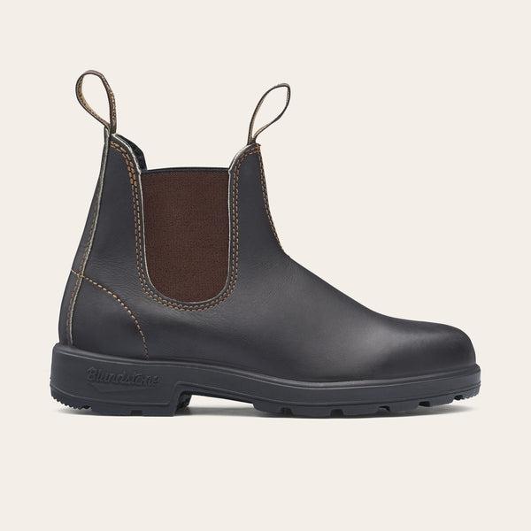 CHELSEA BOOTS - STOUT BROWN 500BC BROWN-BROWN BLUNDSTONE