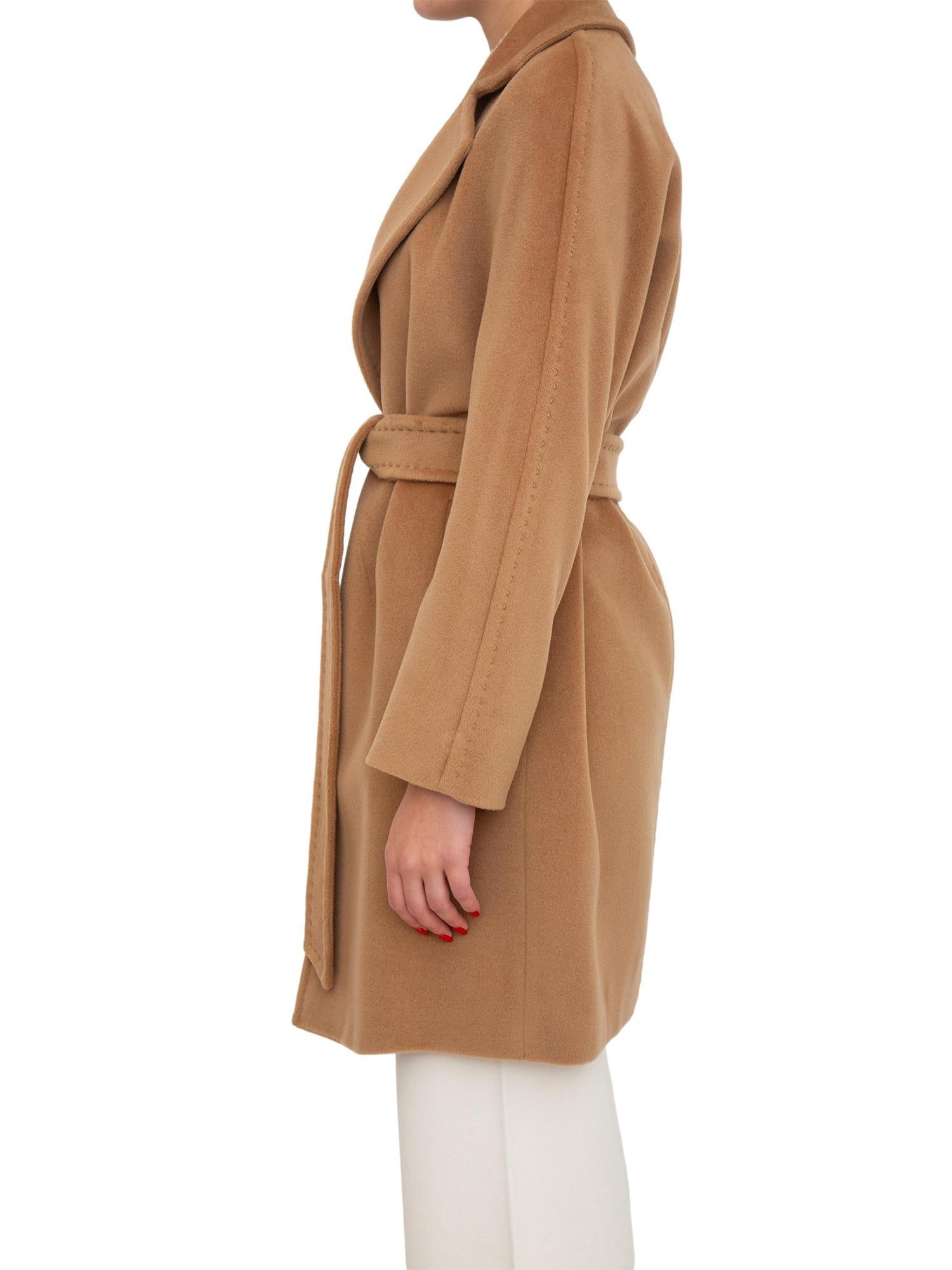 Cappotto a vestaglia in beaver di lana SCIRE 002 MAX MARA STUDIO