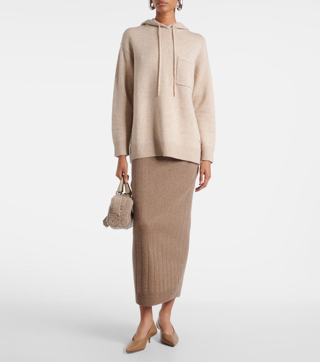 Felpa con cappuccio in lana e cachemire LIANA 006 MAX MARA