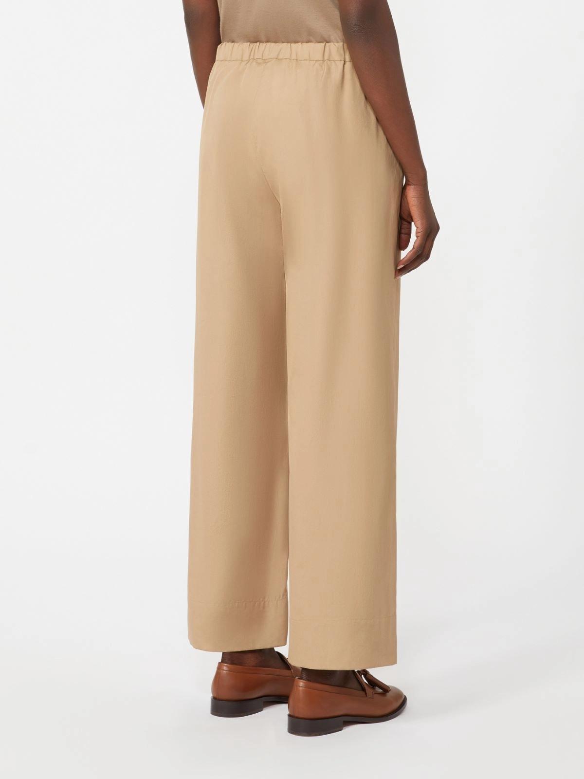 SMMARGENTO<BR/>Pantalone coulisse in cotone - Deserto<BR/> SMMARGENTO 022 S MAX MARA 2