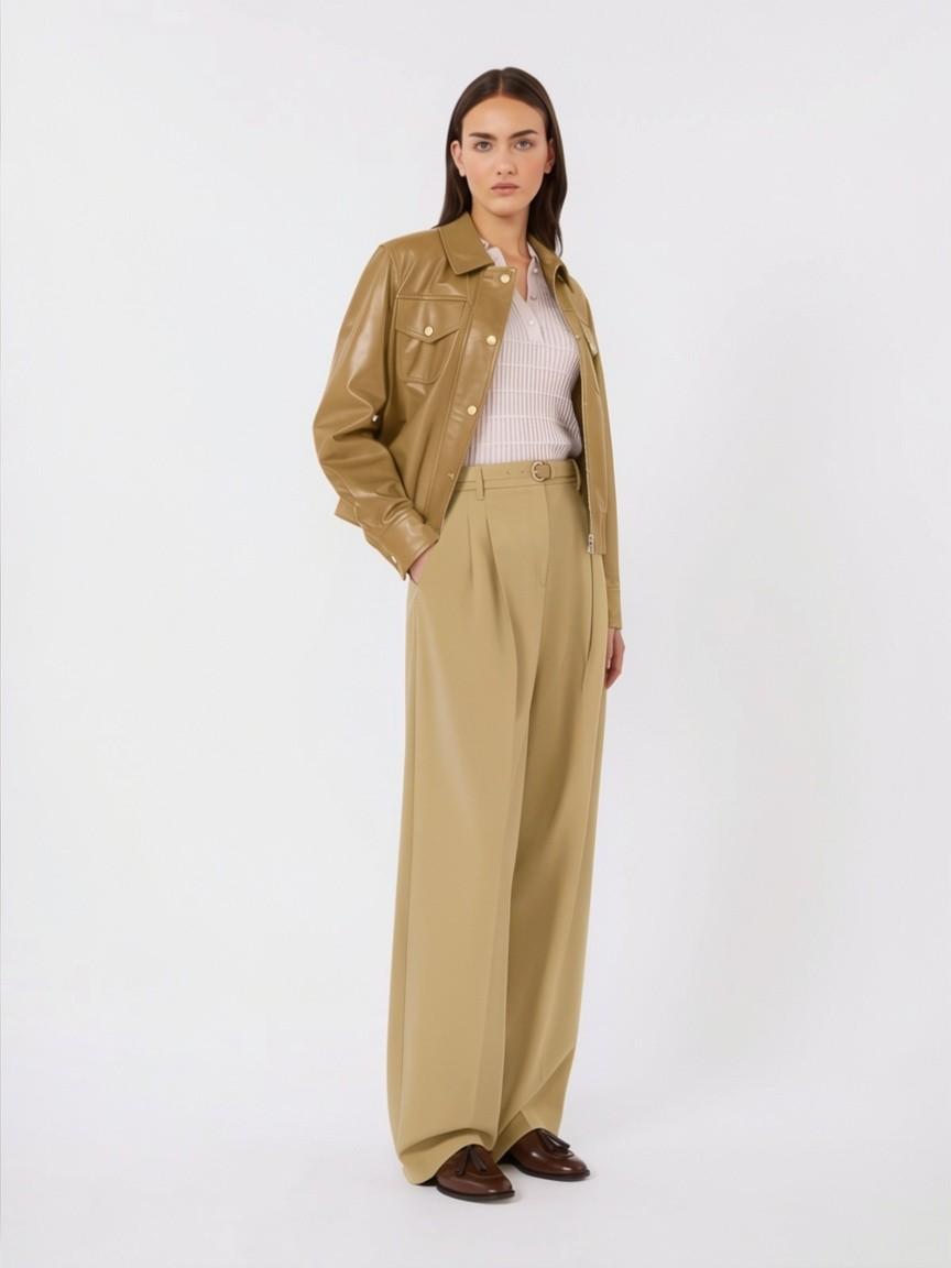 Pantalone fluido in lana MSTBACIO 002 MAX MARA STUDIO
