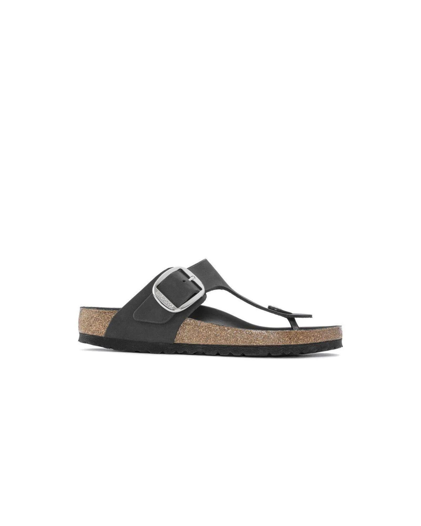 Infradito donna in pelle oleata Gizeh 1023334GIZEH BLACK BIRKENSTOCK