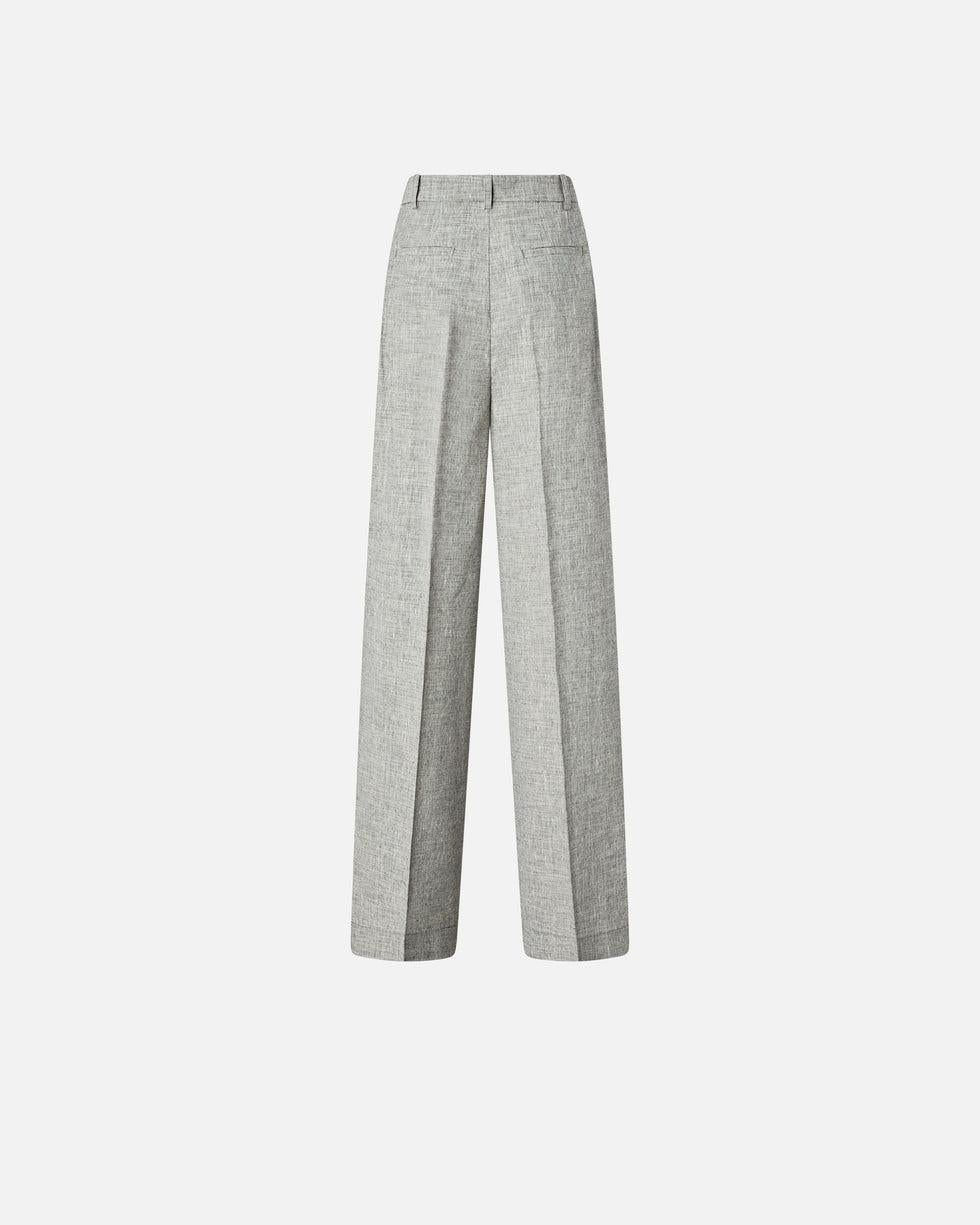 Pantaloni fiammati con piega stirata<BR/> 106918A3AS ZZ2 PINKO