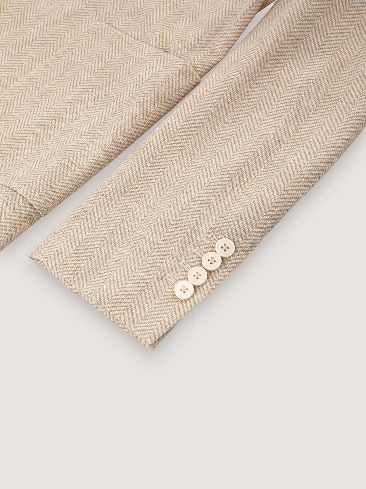Giacca basica herringbone<BR/><BR/> CN5245 GUYAN CIRCOLO 1901