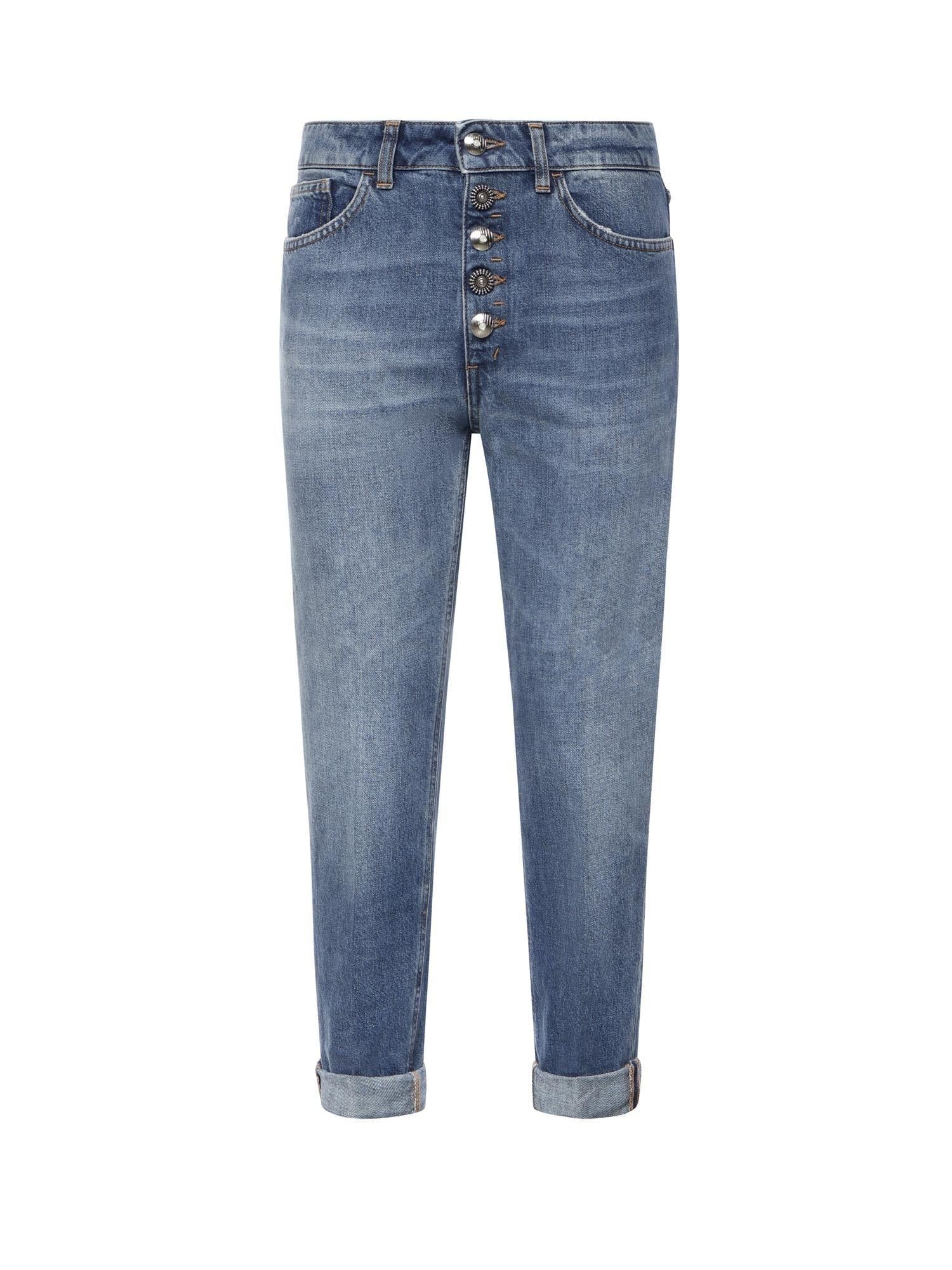 Jeans Koons in denim stretch<BR/> DP268BDFE286DLV8 800 DONDUP