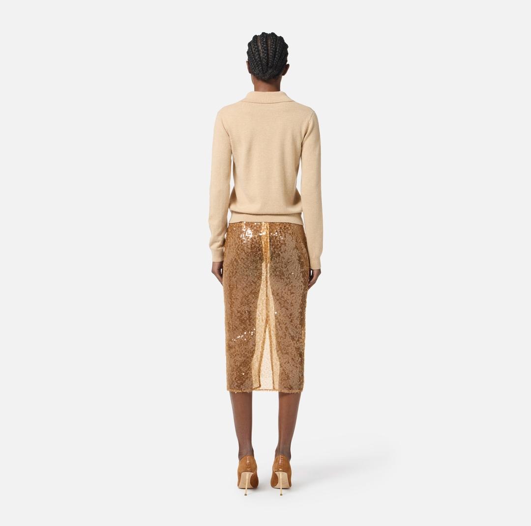Maglia in misto cachemire MK31S57E2 EN1 ELISABETTA FRANCHI