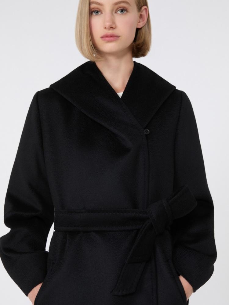 Cappotto con cappuccio in lana NEWMANG 013 MAX MARA STUDIO