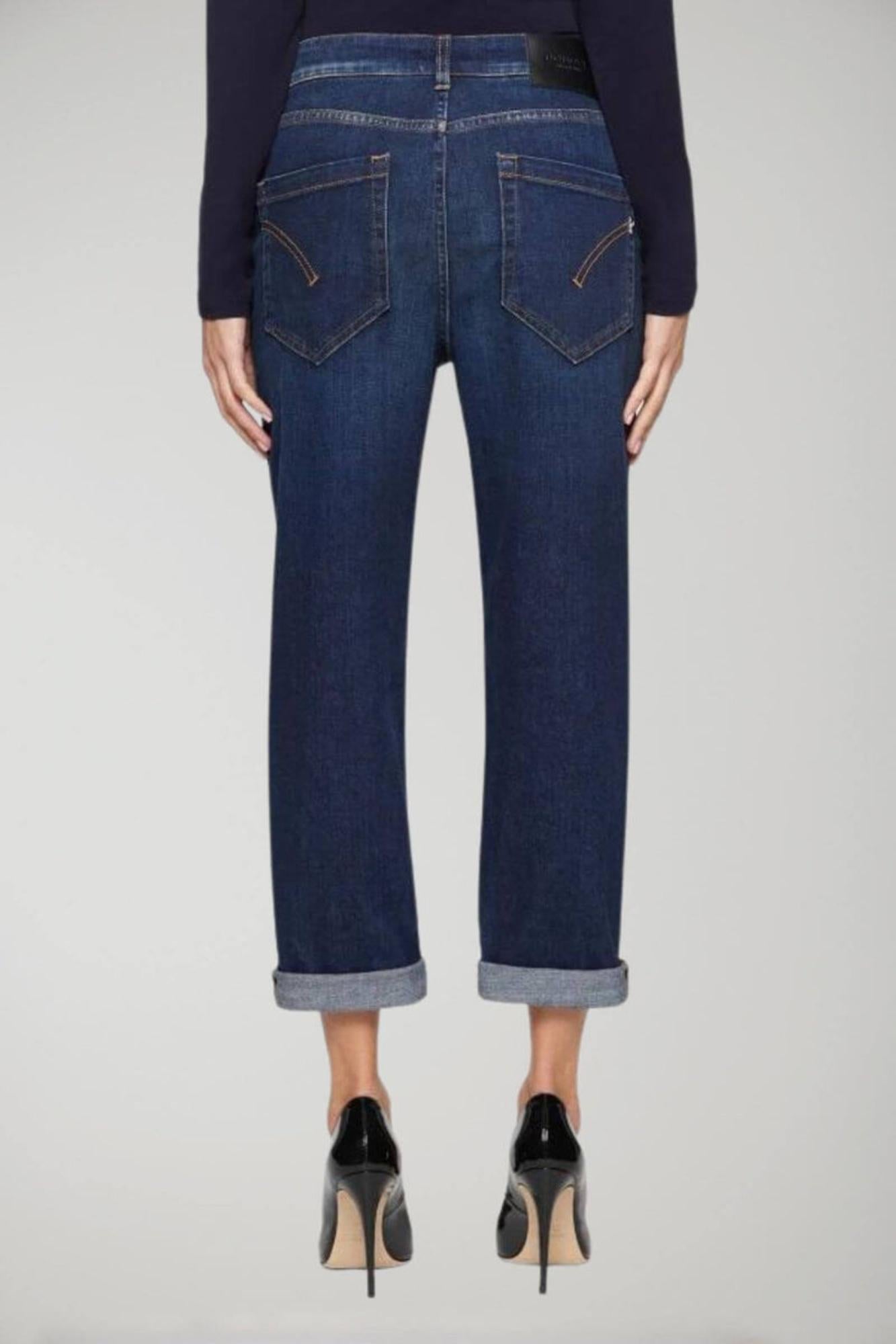 Jeans donna in cotone Koons gioiello