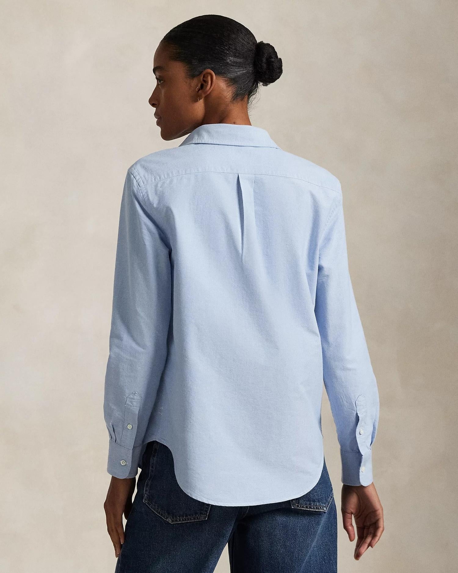 Camicia donna Oxford in cotone 211891377 001 RALPH LAUREN