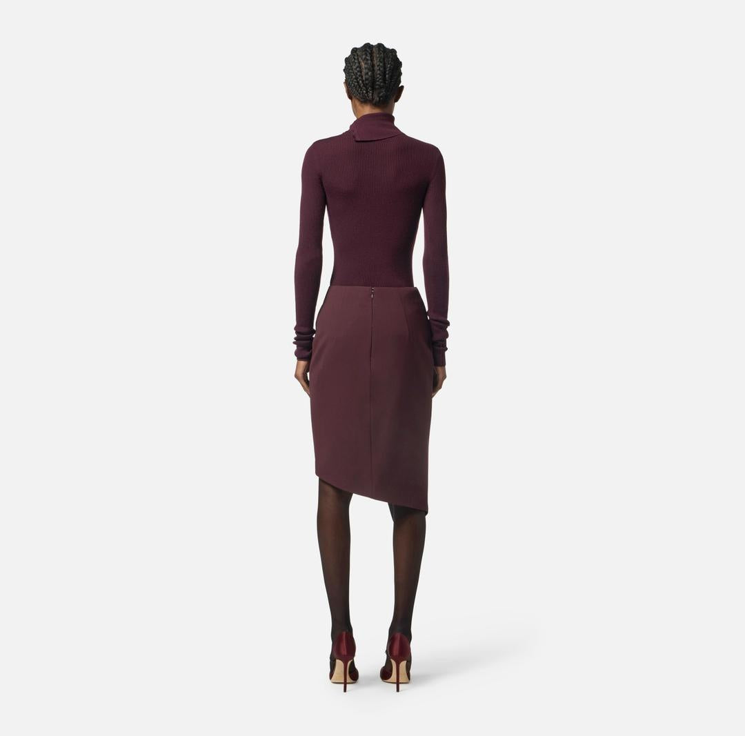 Dolcevita con dettaglio lettering<BR/> MK43B57E2 EA4 ELISABETTA FRANCHI